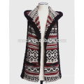 PK17ST304 new fashion ACRYLIC knitted Hooded Scarf